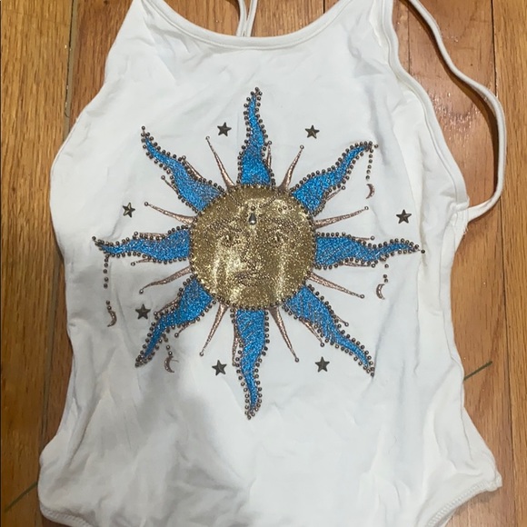 Beautiful celestial bodysuit - Picture 2 of 6